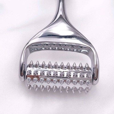 320 Metal Microneedle Roller Massage Stick Facial Beauty Too