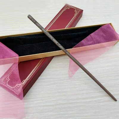 Harry Potter magic wand Hermione Wand carved steel core
