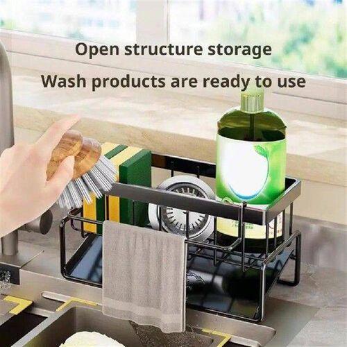 Kitchen Storage Rack Strong Load-bearing Kitchen Organizer