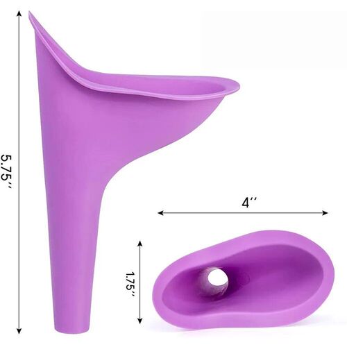 Women Urinal Outdoor Travel Camping Urinal Funnel Portable F
