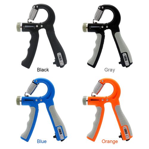 Adjustable R-Shaped  hand grip exercise power countable exer
