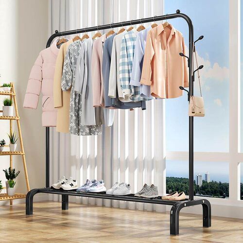 Stand clothes holder rack laundry garment dryer cloth hanger