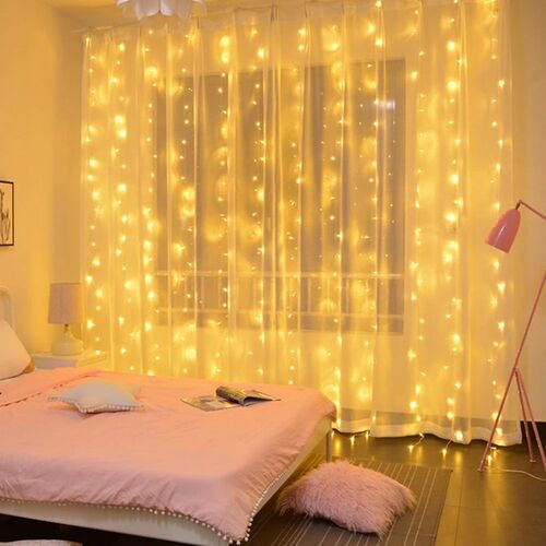 3M LED Curtain String Light Christmas Decorations for Home