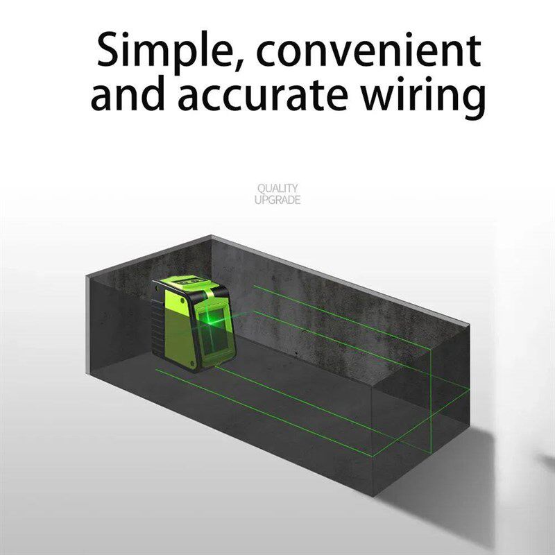 Mini 2 Line Green Laser Level Machine Self-Leveling 1V1H Gre图片