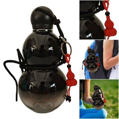 Chinese Retro-Inspired Gourd Water Bottle 800ML Large