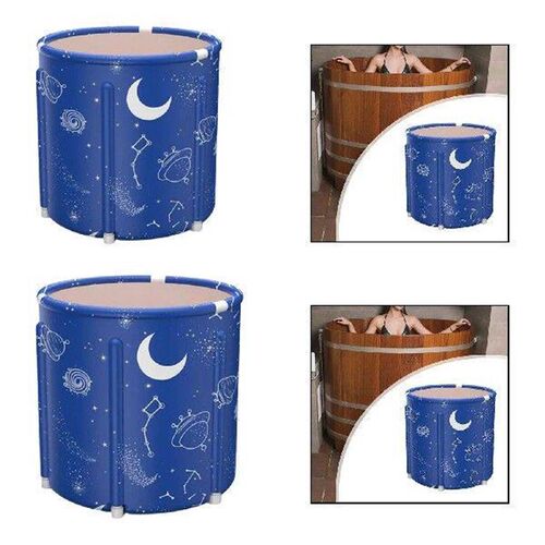 Personal Hot Tub Ice Barre Bathing Tub Foldable Bathtub