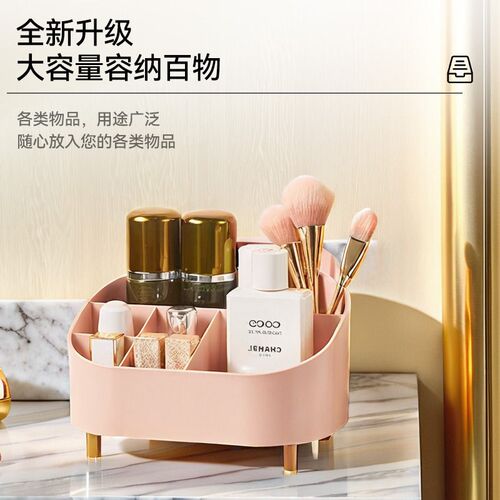 Cosmetics storage box, dressing table, desktop storage and