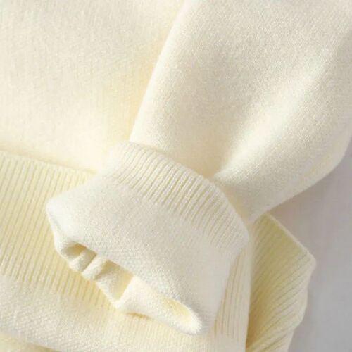 Letter Contrast Printing Sweater Pullover Crew Neck Men Swet