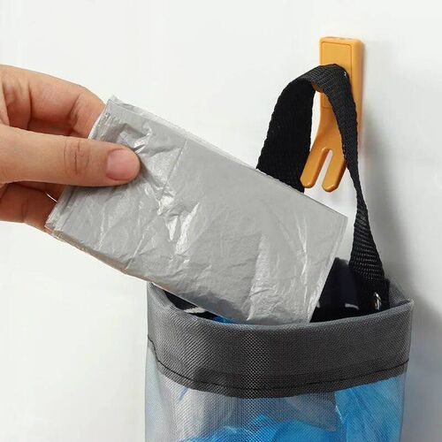 Home Grocery Bag Holder Wall Mount Plastic Bag Holder Dispen