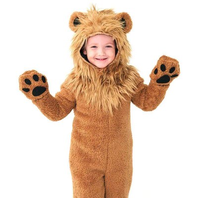 2-12Y Lion King Costume for Boys Deluxe Full Set Halloween P
