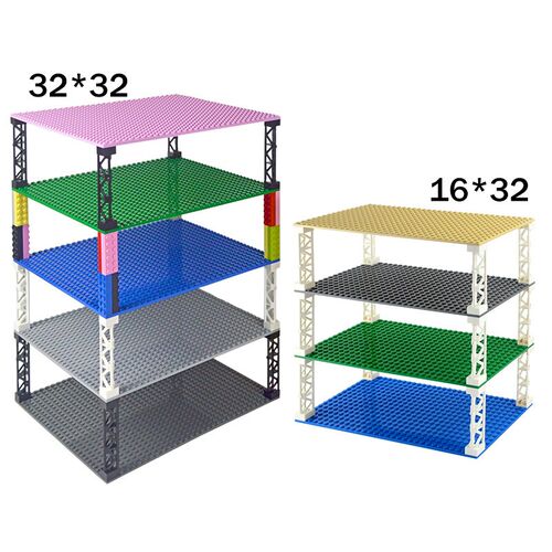 Double-sided Base Plates 32*32 32*16 Plastic Bricks Baseplat