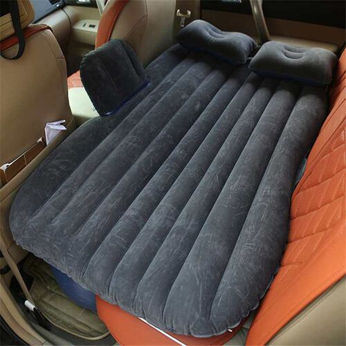 Upgraded Thickened Flocking Inflatable Bed Split Car Middle
