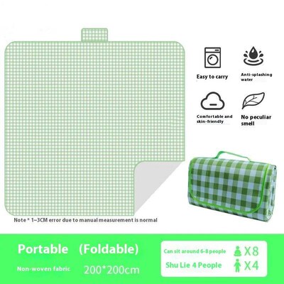 Foldable Picnic Mat Portable Sand Beach Mats Non Woven Fabri