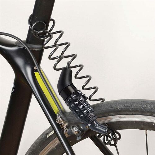 Bicycle Lock Steel Cable Chain Security Safety Bike Password