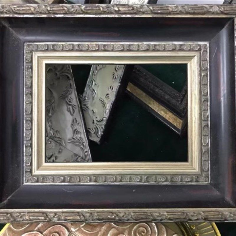 天隆出口欧式古典实木哑色油画框相框镜框挂画装饰画摆台复古定制,家居饰品,相框/画框,淘宝优惠券,粉丝福利购,淘宝优惠卷