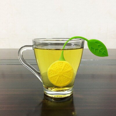 Tea Filter Creative Silicone Lemon Tea Maker Tea Bag Tea Lea