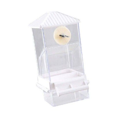 4X7B Large Capacity Parakeets Bird Feeder Easy to Refills
