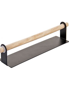 Bathroom wall hanging single pole towel rack kitchen door ba