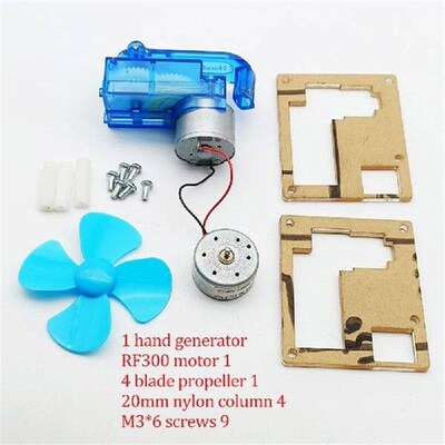 DIY Kits for Manual Generator Fan Model Scientific