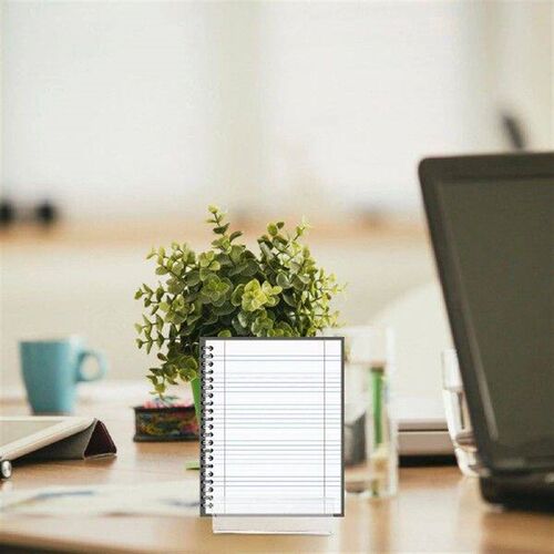 2 Pcs Desk Book Holder Table Rack Desktop Stand Bookshelf