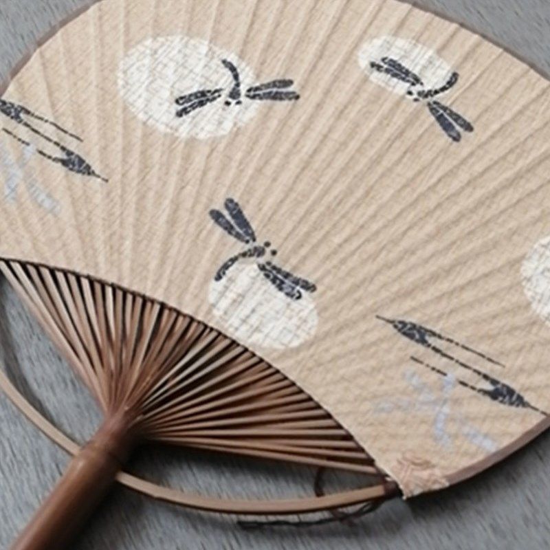 老式竹编扇子土布面蒲团扇竹芭蕉扇彷古典夏季圆文手老工艺古典纸,家居饰品,工艺扇/团扇/喜扇/折扇,淘宝优惠券,粉丝福利购,淘宝优惠卷