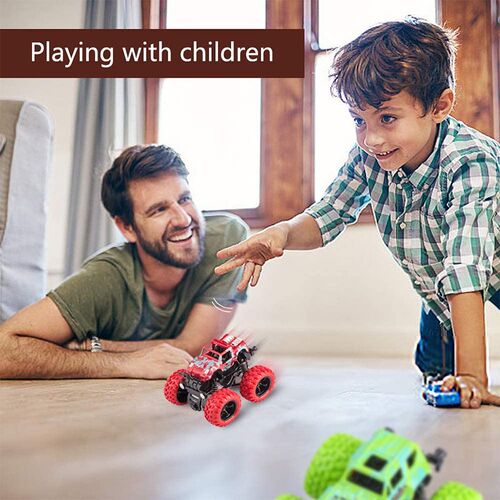 Pull Back Toy Car Double-Sided pull back Four-wheel off-road