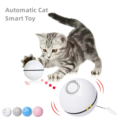 Automatic Smart Cat Toys Ball Interactive Catnip USB Recharg