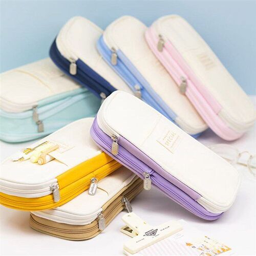 Large-capacity Stain-resistant Pencil Case Student Stationer