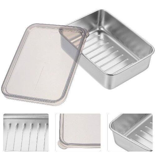 Cheese Container for Fridge Cheese Slice Storage Box Slice