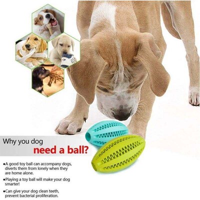 5/7/11cm Pet Dog Toys Extra-tough Rubber Jump Toy Interactiv