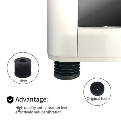 For Bambu Lab P1P/P1S Anti Vibration Feet Pad Anti-slip Anti