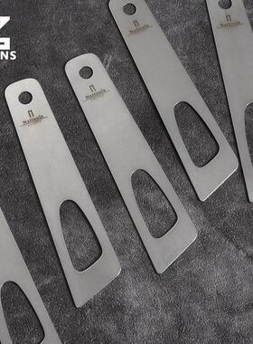 nattools薄弹上胶片不锈钢材质石洗手工DIY皮革工具涂胶片