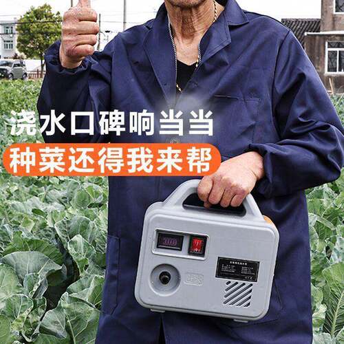 实力工厂抽水泵充电式菜灌农地浇水淋菜浇菜用浇地家用锂抽水机溉