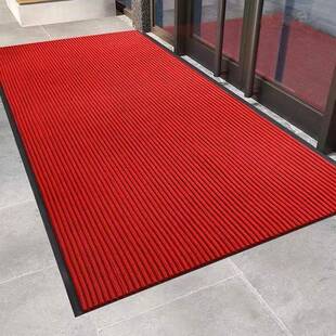 特厚商用地垫防滑垫进门厅CD100212吸口水垫业子开门大红色地毯户