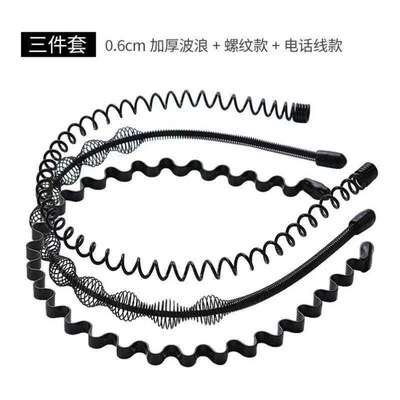 simple heart headband mens hairband headband Smovement wave