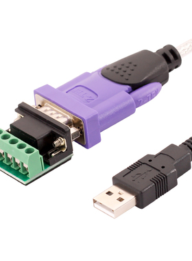 z-tek力特工业级USB转串口线RS85/22转换器ft232转接模块ZE28