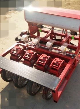 新型农业机械厂家小型四行谷子 杂粮播种机厂家力荐