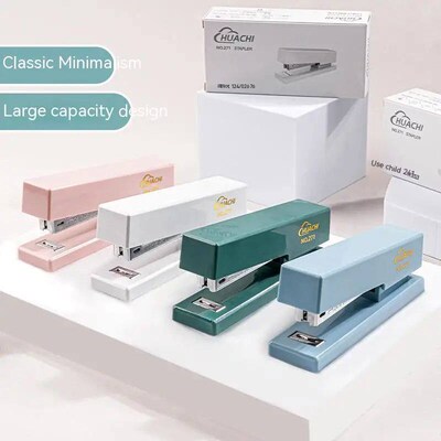 Fashion Stapler Desk Binding Binder Book Durable Paper Stapl