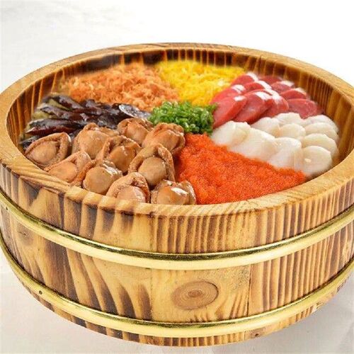 Sushi Rice Bowl Bucket Storage Container with Lid