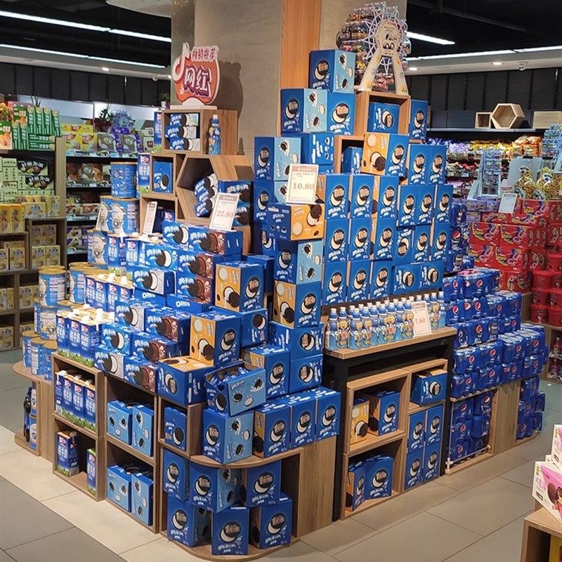 超市陈列木盒子木箱木质自由展示架子木框六边形美陈情景道具,商业/办公家具,货架附件/货架配件/洞洞板配件,淘宝优惠券,粉丝福利购,淘宝优惠卷