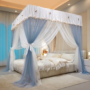 蚊帐家用20新款卧室1米5床出租屋老式落地1.8米m大床蚊帐夏