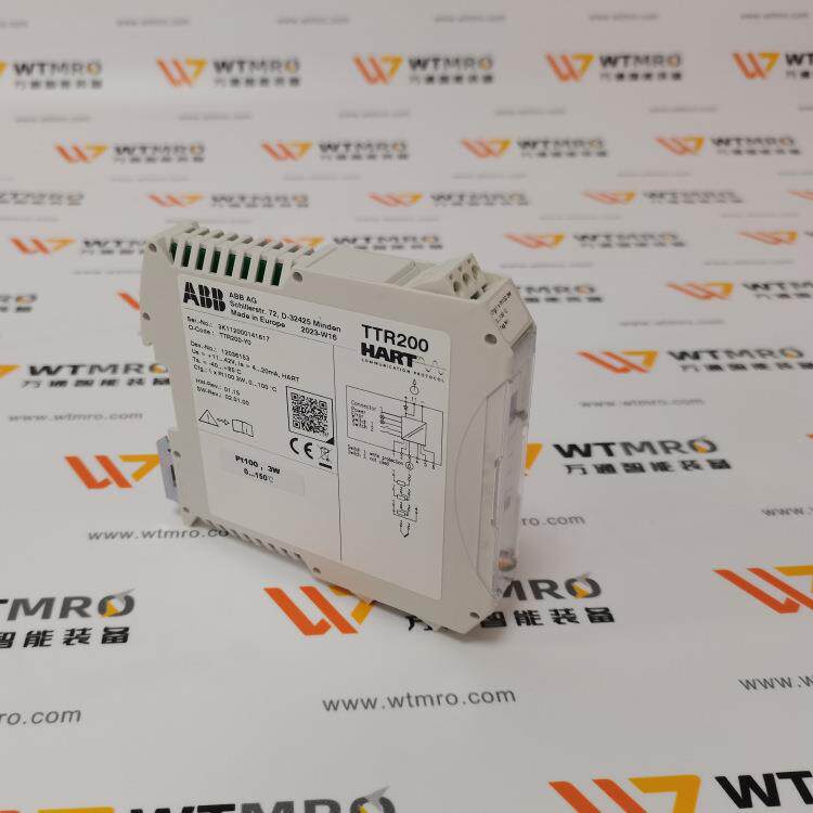 瑞士ABB温度变送器型号TTR200-Y0原装供应
