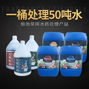 大禹德邦水质处理用品鱼池硝化细菌除藻去苔净水剂锦鲤综合护理剂