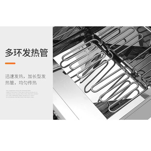 豹鼎台式电炸炉单缸双缸商用油炸炉电炸锅油炸机炸薯条炸鸡排炉