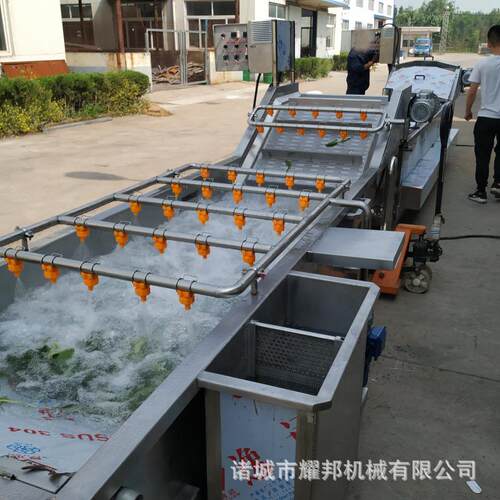 全自动洗菜机 不锈钢蔬菜清洗机 气泡清洗机 现货供应
