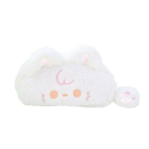 Large Capacity Plush Pencil Case Lovely Pendant Cartoon