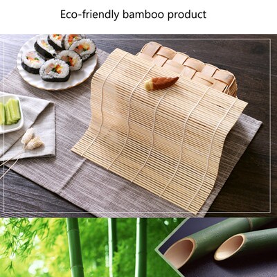DIY Bamboo Sushi Maker Rolling Mat Sushi Tools Rice Rollers