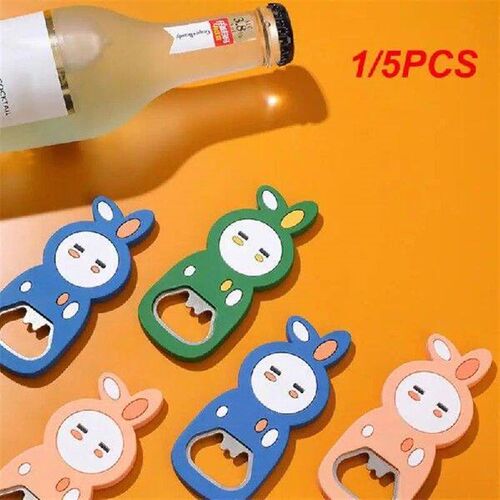 1/5PCS Fashion Bottle Openers Multi-color Optional Magnetic