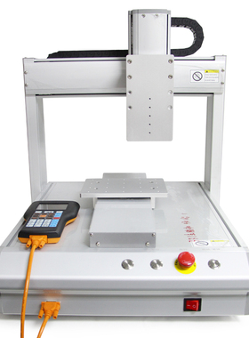 桌面型三轴平台全自动精密点胶机XYZ联动灌胶搭配气动点胶MY331