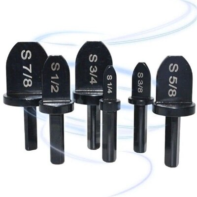 6 PCS Copper Tube Pipe Expander 7/8 3/4 5/8 1/2 3/8 1/4